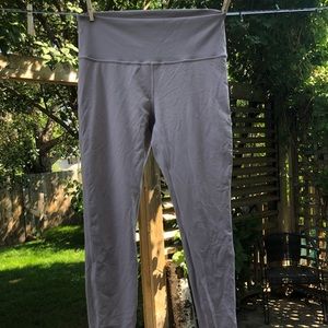 Lululemon mauve high waist wonder under